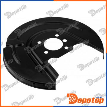 Déflecteur, disque de frein arrière gauche pour VW | HTO-VW-081, 9535877